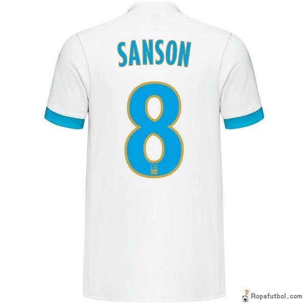 Camiseta Marsella Replica Primera Ropa Sanson 2017/18